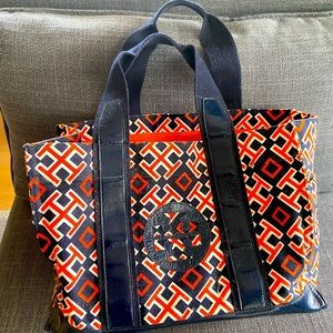 Tory Burch beach tote bag